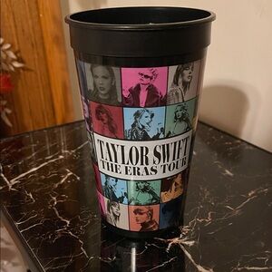 Taylor Swift The Eras Tour 16 oz Black Cup